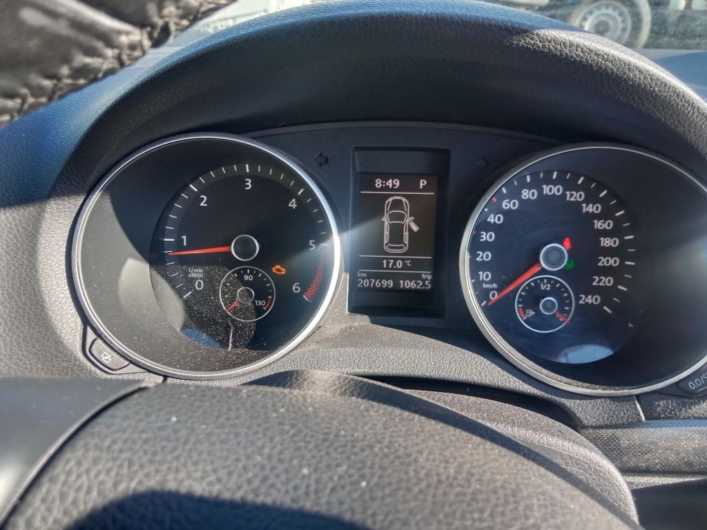 Volkswagen Golf 2011 Black Wrecking