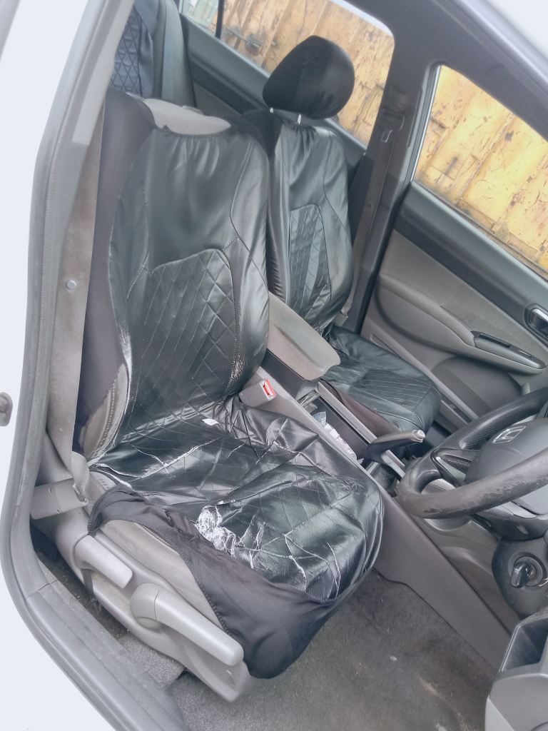 Honda Civic 2007 White Wrecking