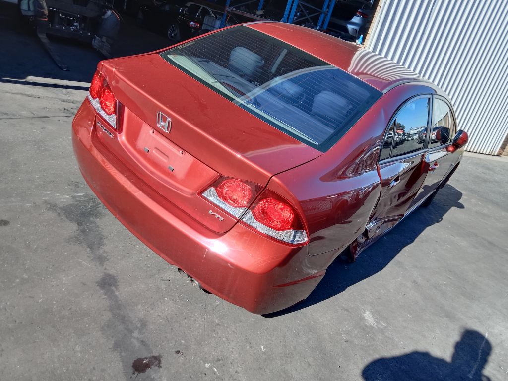 Honda Civic 2010 orange Wrecking