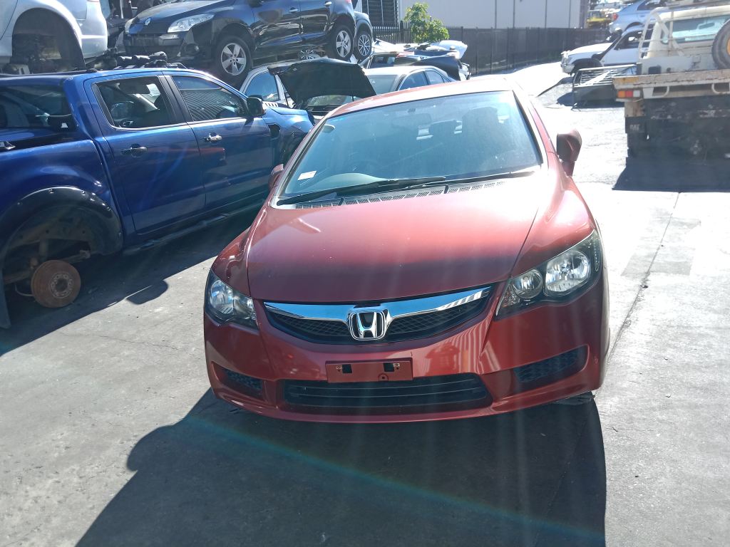 Honda Civic 2010 orange Wrecking