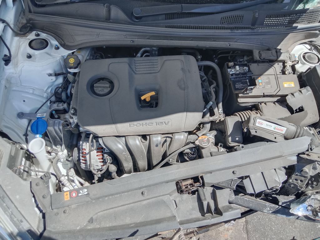 Kia Cerato 2021 White Wrecking