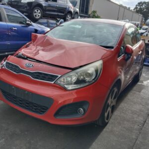 Kia Rio 2012 hatchback Red Wrecking