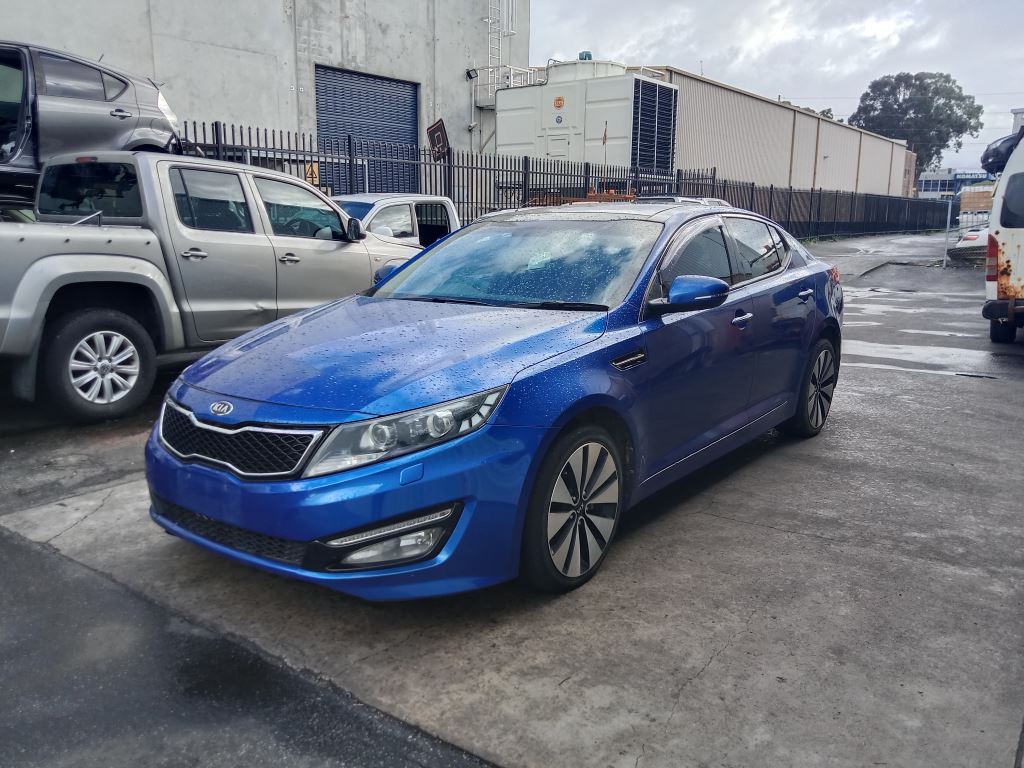 Kia optima 2012 Blue Wrecking