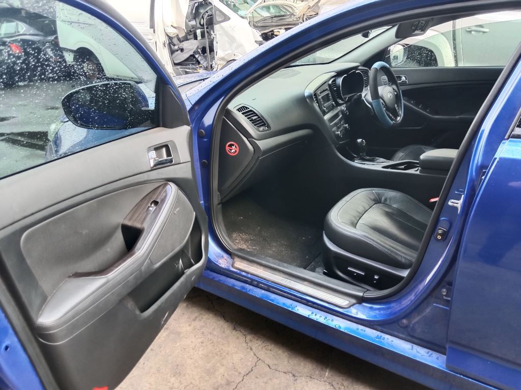 Kia optima 2012 Blue Wrecking
