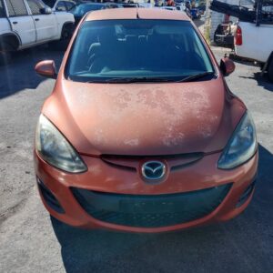 Mazda 2 2010 orange Wrecking