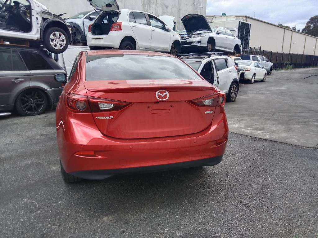 Mazda 3 2017 Red Wrecking