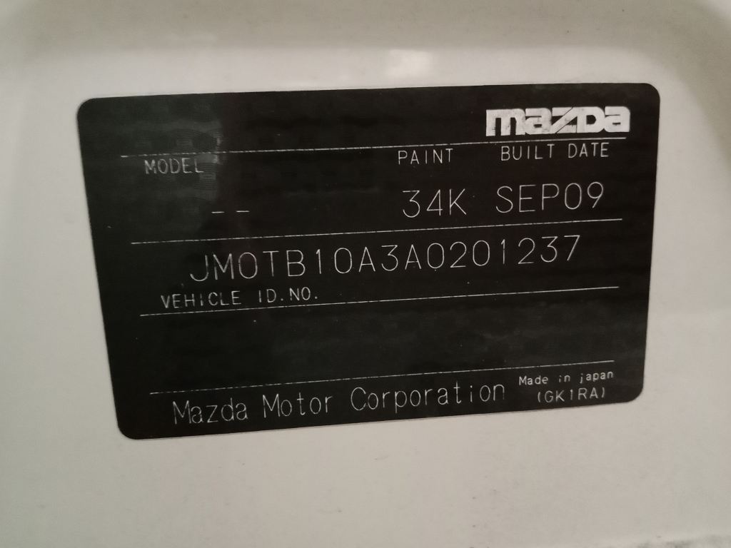 Mazda CX-9 2009 White Wrecking