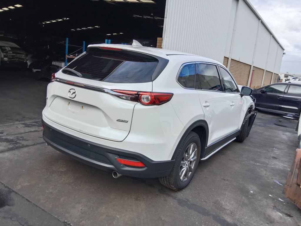 Mazda CX-9 2019 White Wrecking