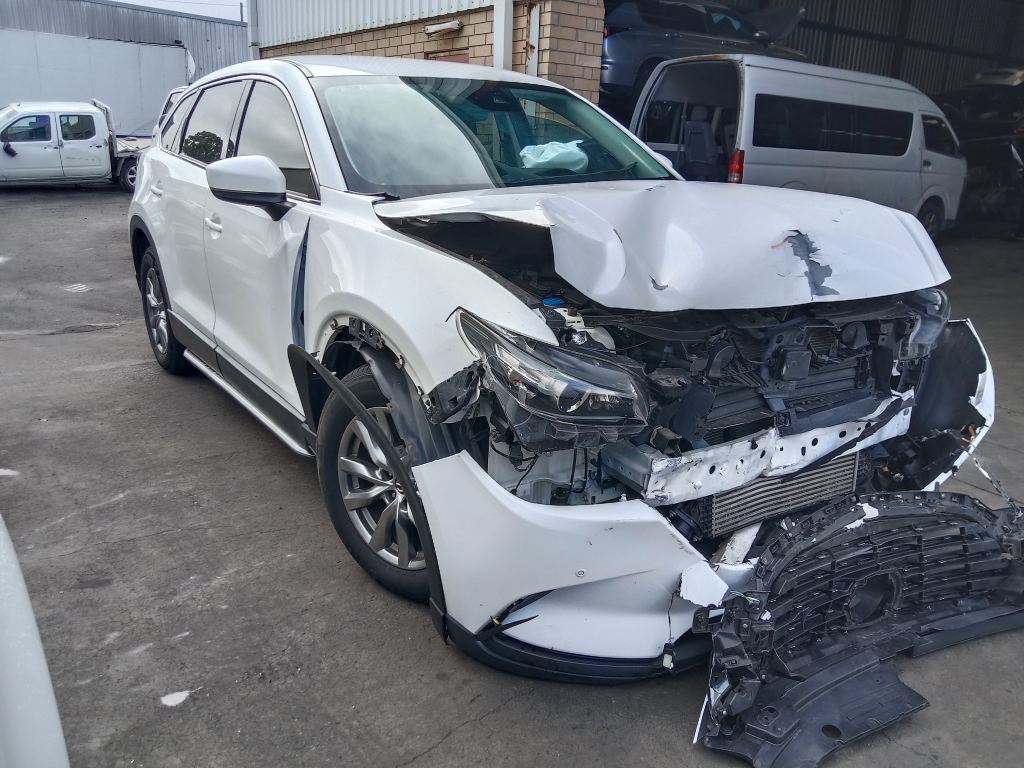 Mazda CX-9 2019 White Wrecking