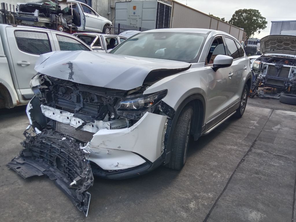 Mazda CX-9 2019 White Wrecking