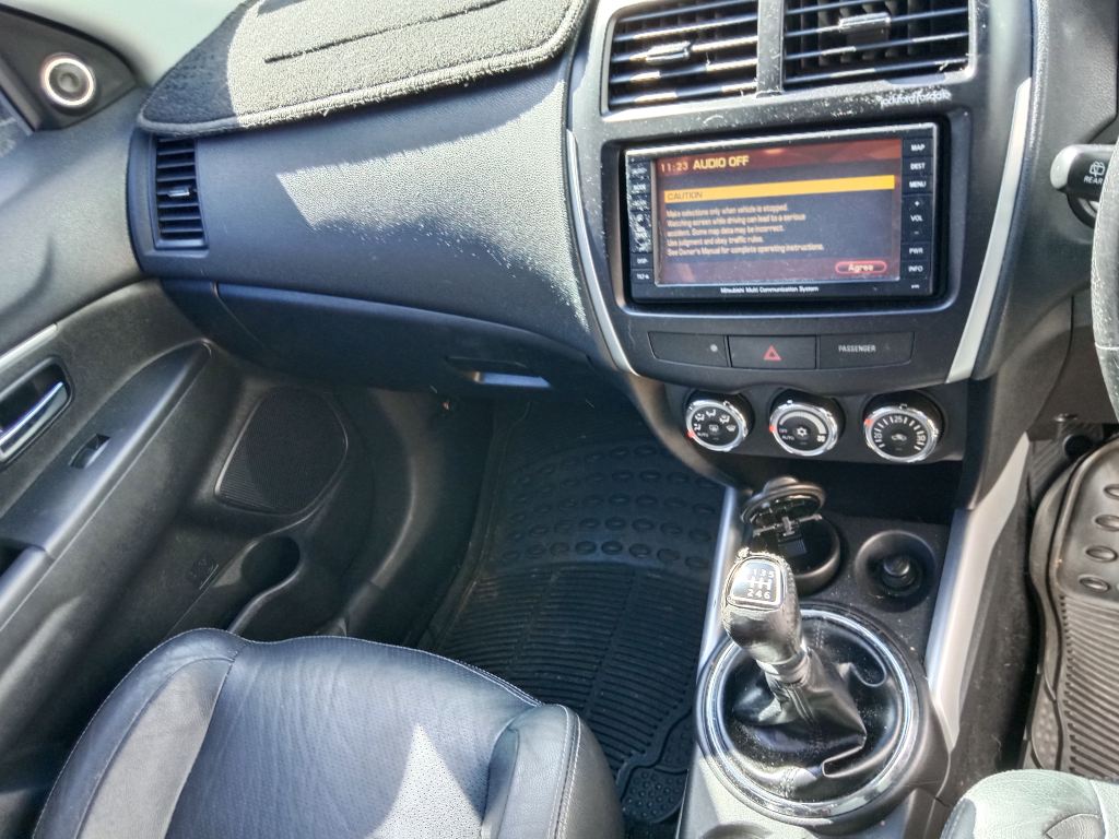 Mitsubishi ASX 2012 Grey Wrecking