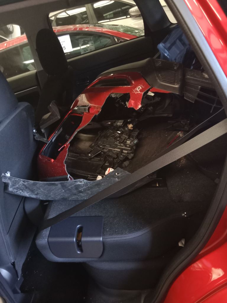 Mitsubishi ASX 2020 Red Wrecking