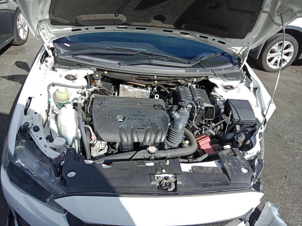 Mitsubishi Lancer 2017 White Wrecking