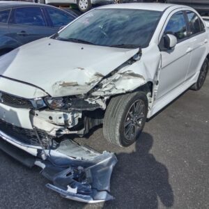 Mitsubishi Lancer 2017 White Wrecking