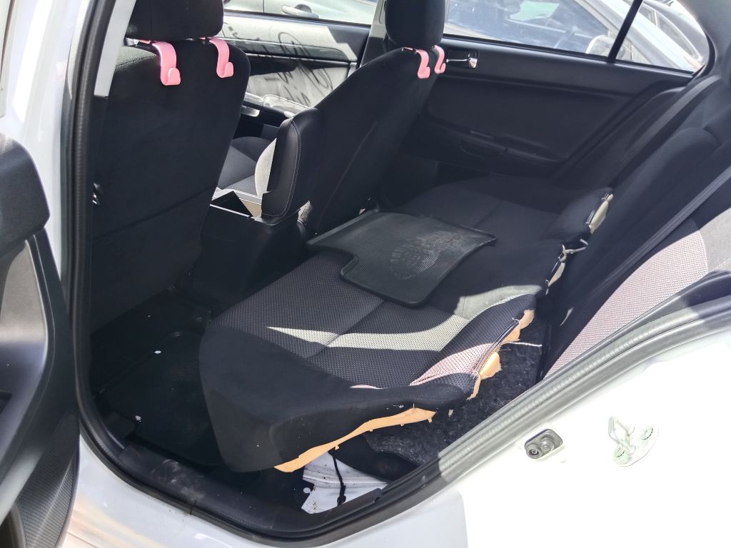 Mitsubishi Lancer 2017 White Wrecking