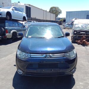 Mitsubishi Outlander 2012 Blue Wrecking