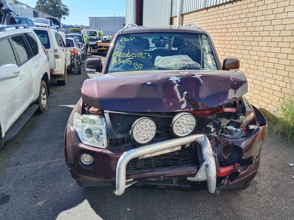 Mitsubishi Pajero 2008 Maroon Wrecking