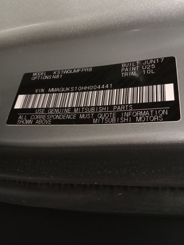 Mitsubishi Pajero Sport 2017 Silver Wrecking