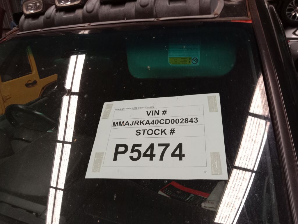 Mitsubishi Triton 2011 Black Wrecking