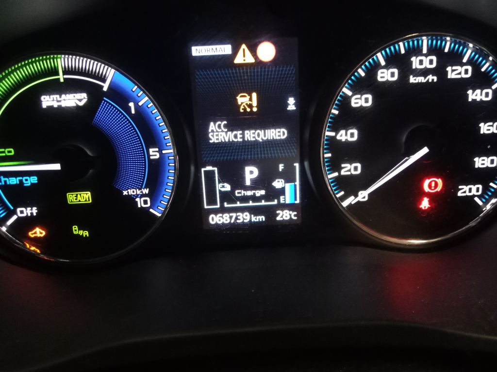 Mitsubishi outlander hybrid 2021 Grey Wrecking