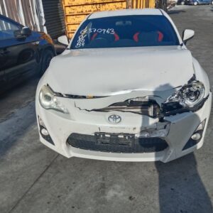 Toyota 86 2012 White Wrecking
