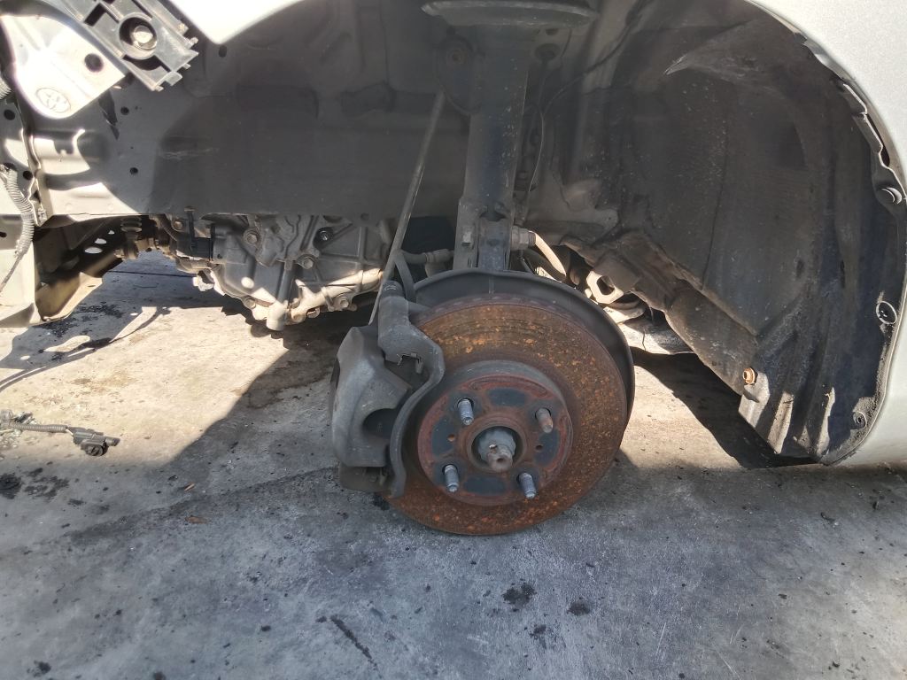 Toyota Prius C 2017 Silver Wrecking