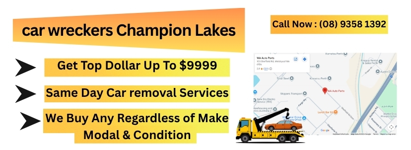 car wreckers Champion Lakes