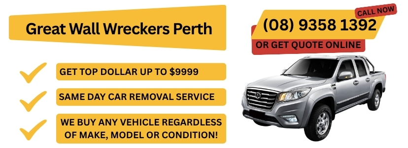 Great Wall Wreckers Perth – Used and Genuine Great Wall Parts