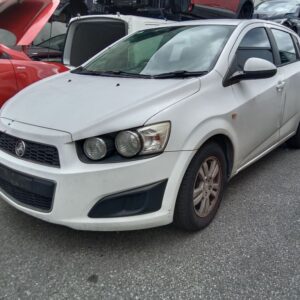 Holden Barina 2013 White Wrecking