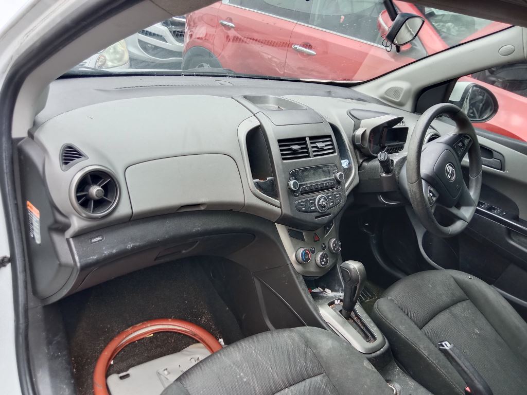 Holden Barina 2013 White Wrecking