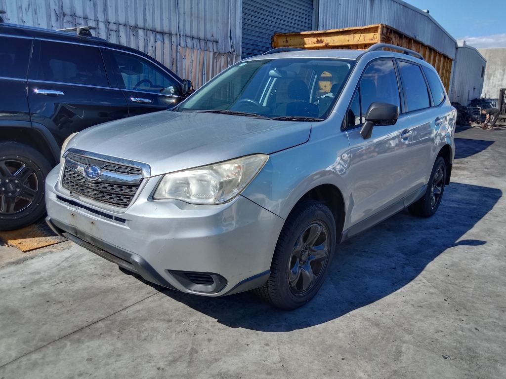 Subaru Forester 2014 Silver Wrecking