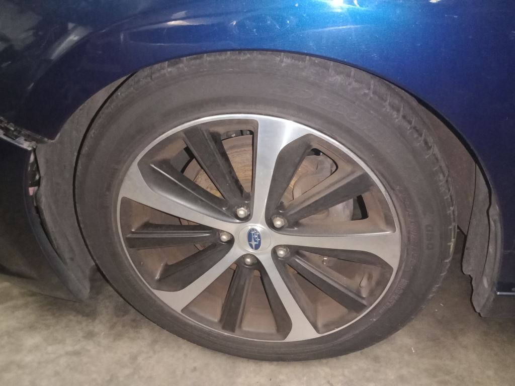 Subaru Liberty 2015 Blue Wrecking