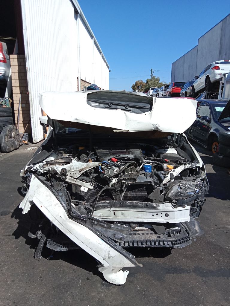 Subaru WRX 2015 White Wrecking