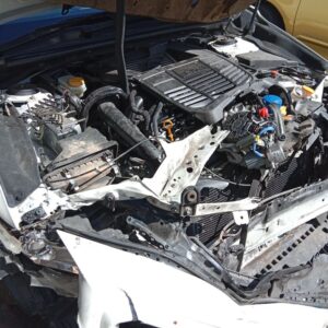 Subaru WRX 2015 White Wrecking