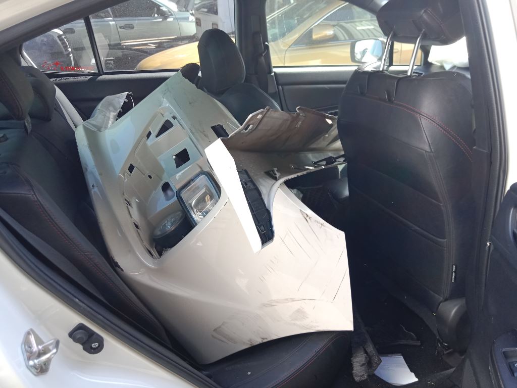 Subaru WRX 2015 White Wrecking