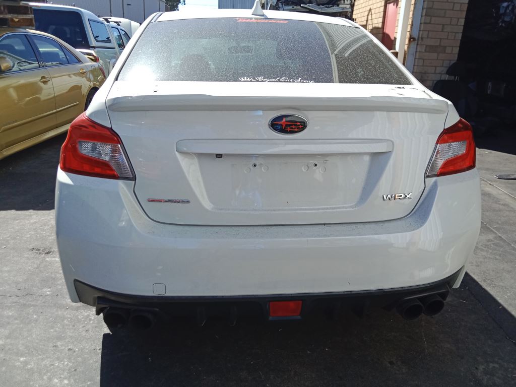 Subaru WRX 2015 White Wrecking