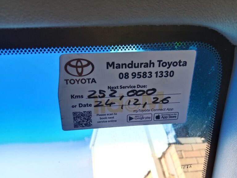 Toyota Aurion 2011 Blue Wrecking