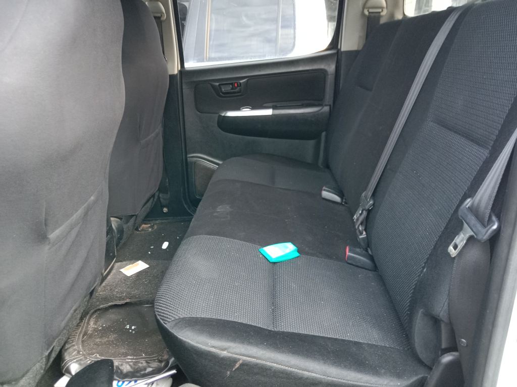 Toyota Hilux 2014 White Wrecking