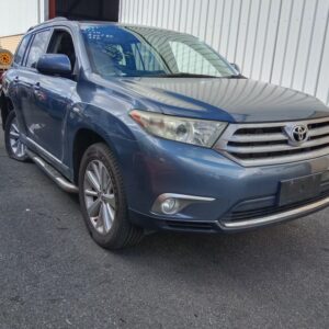 Toyota Kluger 2011 Blue Wrecking