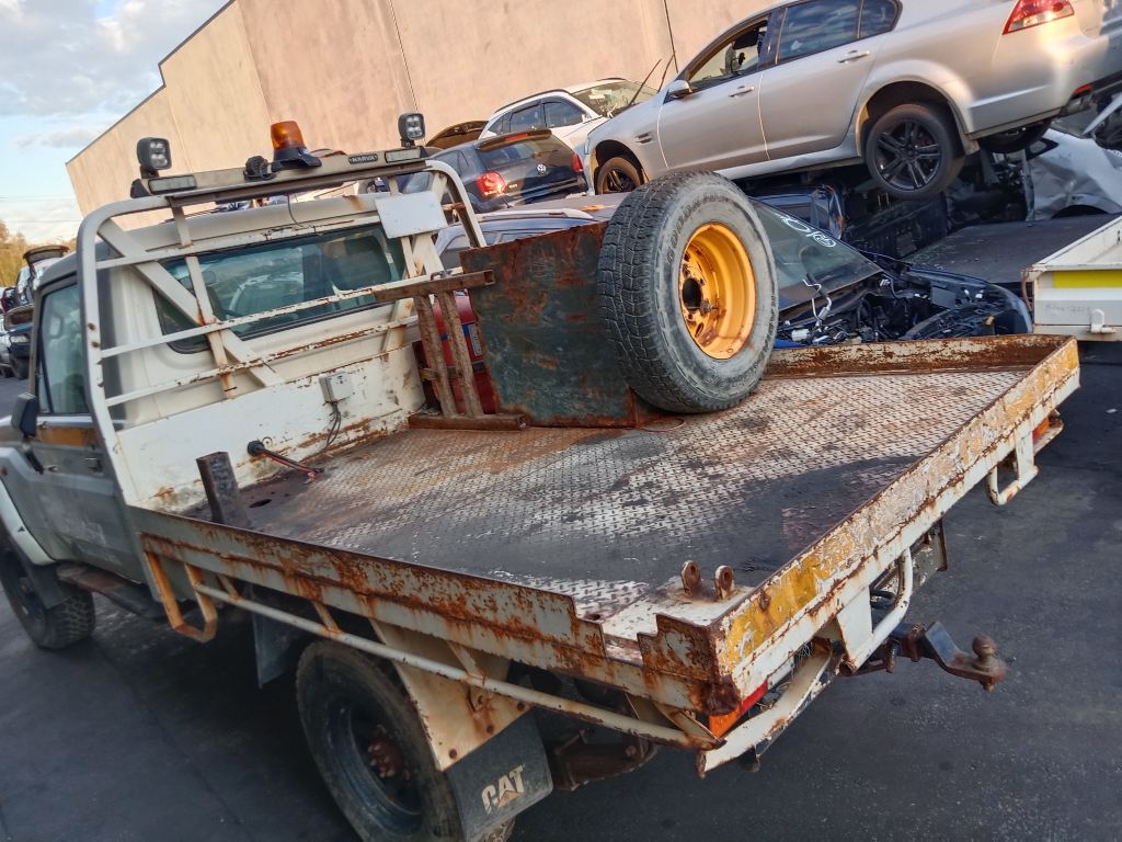 Toyota LandCruiser 79 2010 White Wrecking