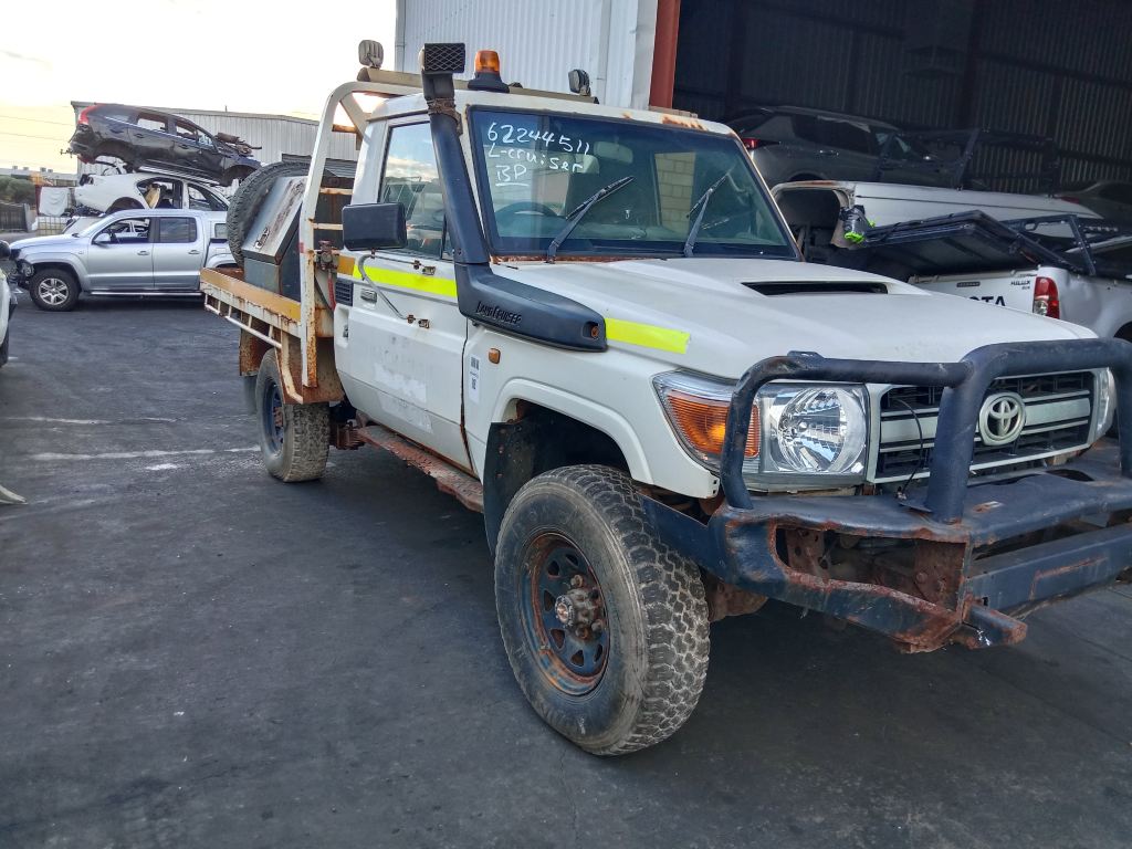 Toyota LandCruiser 79 2010 White Wrecking