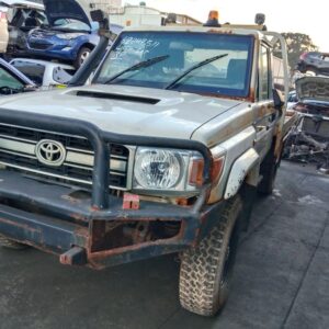 Toyota LandCruiser 79 2010 White Wrecking