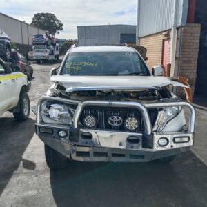 Toyota LandCruiser Prado 150 2017 White Wrecking
