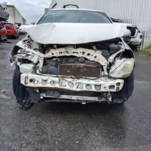 Toyota Yaris sedan 2009 White Wrecking