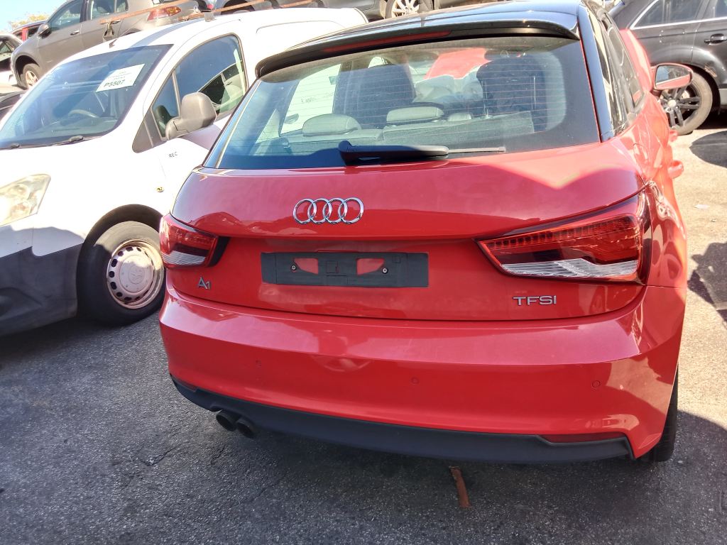 Audi A1 2015 Red Wrecking