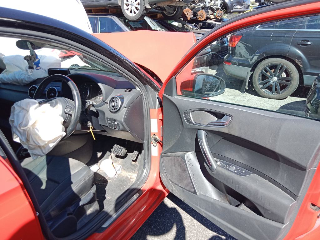 Audi A1 2015 Red Wrecking