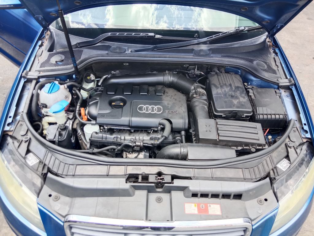 Audi A3 2009 Blue Wrecking