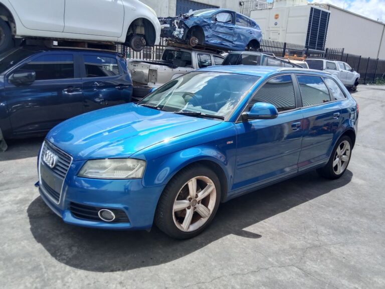 Audi A3 2009 Blue Wrecking