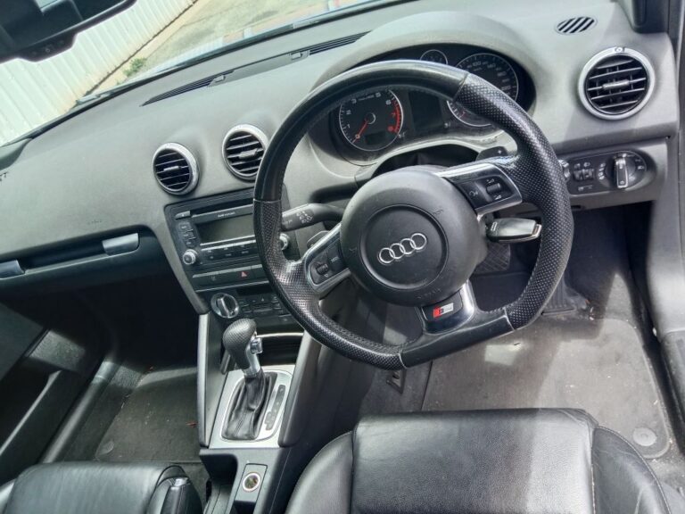 Audi A3 2009 Blue Wrecking