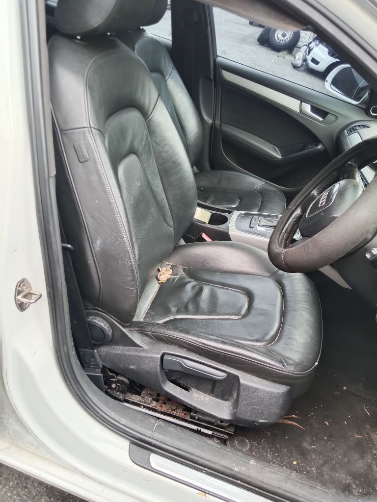 Audi A4 2008 White Wrecking
